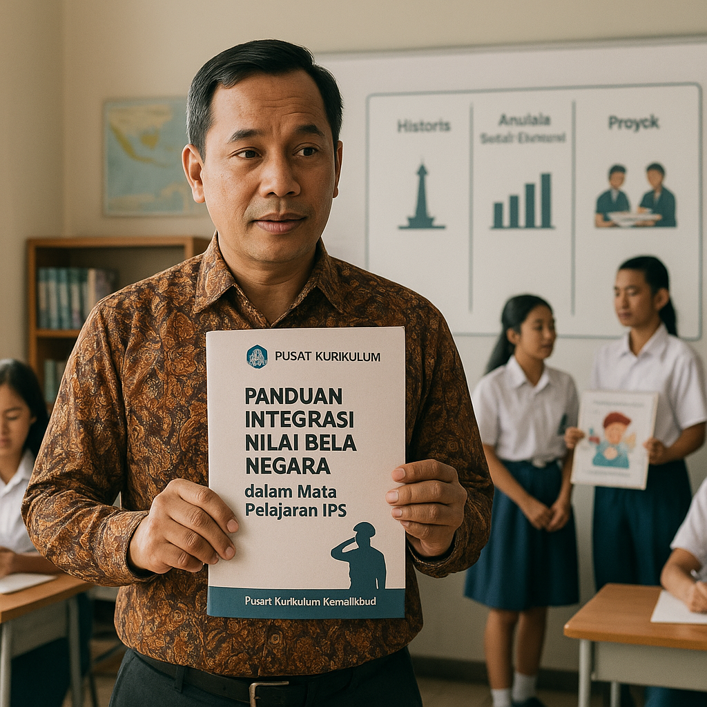 Pusat Kurikulum Kemdikbud Rilis Panduan Integrasi Nilai Bela...