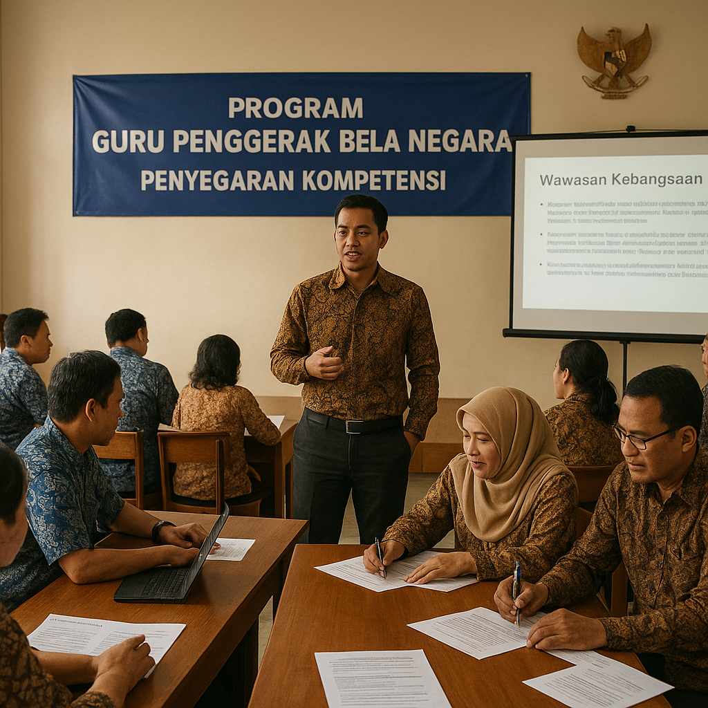 Program 'Guru Penggerak Bela Negara' Dilatih Kembali untuk T...