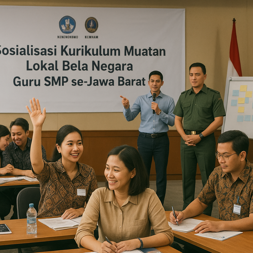 Kemendikbud dan Kemhan Gelar Sosialisasi Kurikulum Muatan Lo...