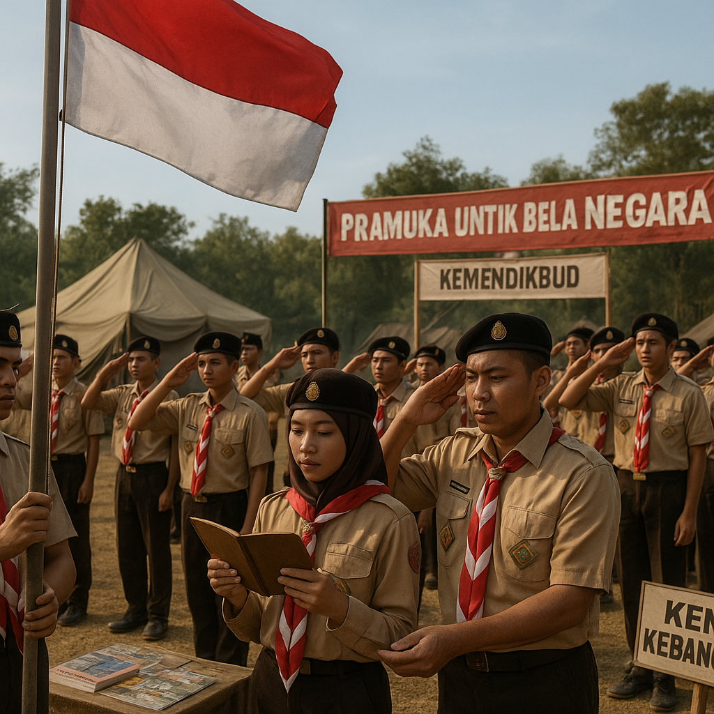 Kegiatan Pramuka Wajib Diperkuat, Kemendikbud Canangkan 'Pra...