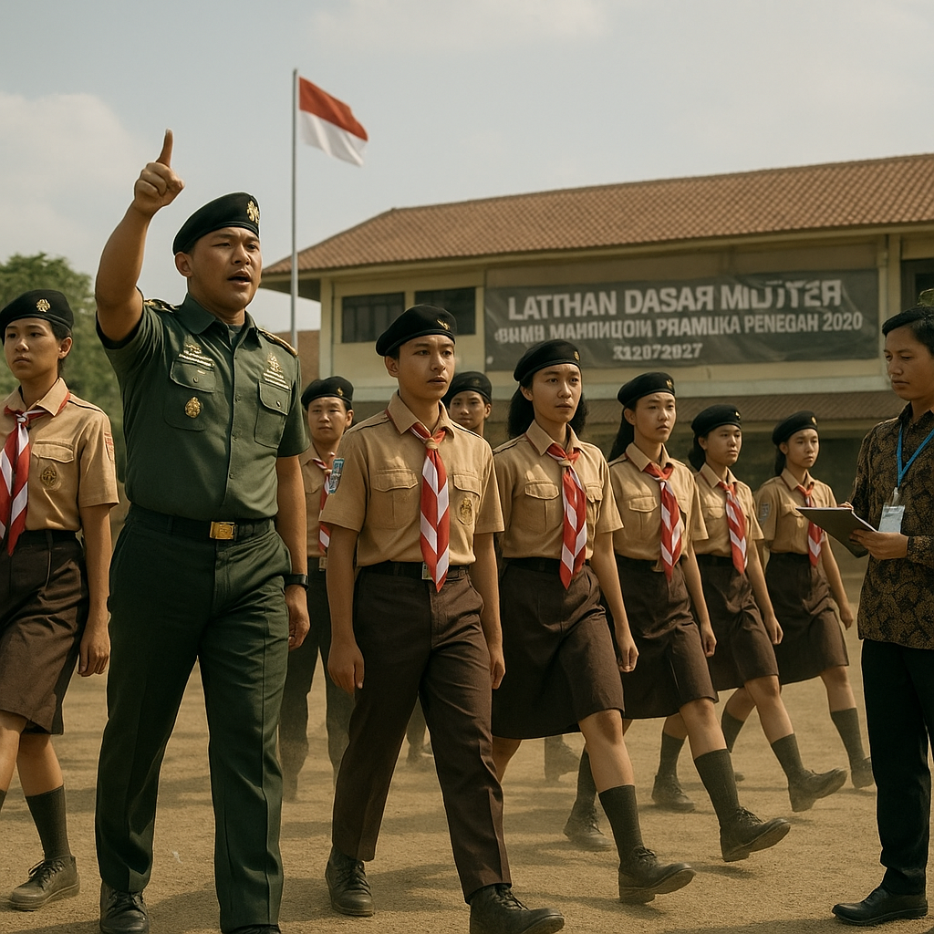 Kemendikbud & TNI Integrasikan Latihan Dasar Militer ke dala...