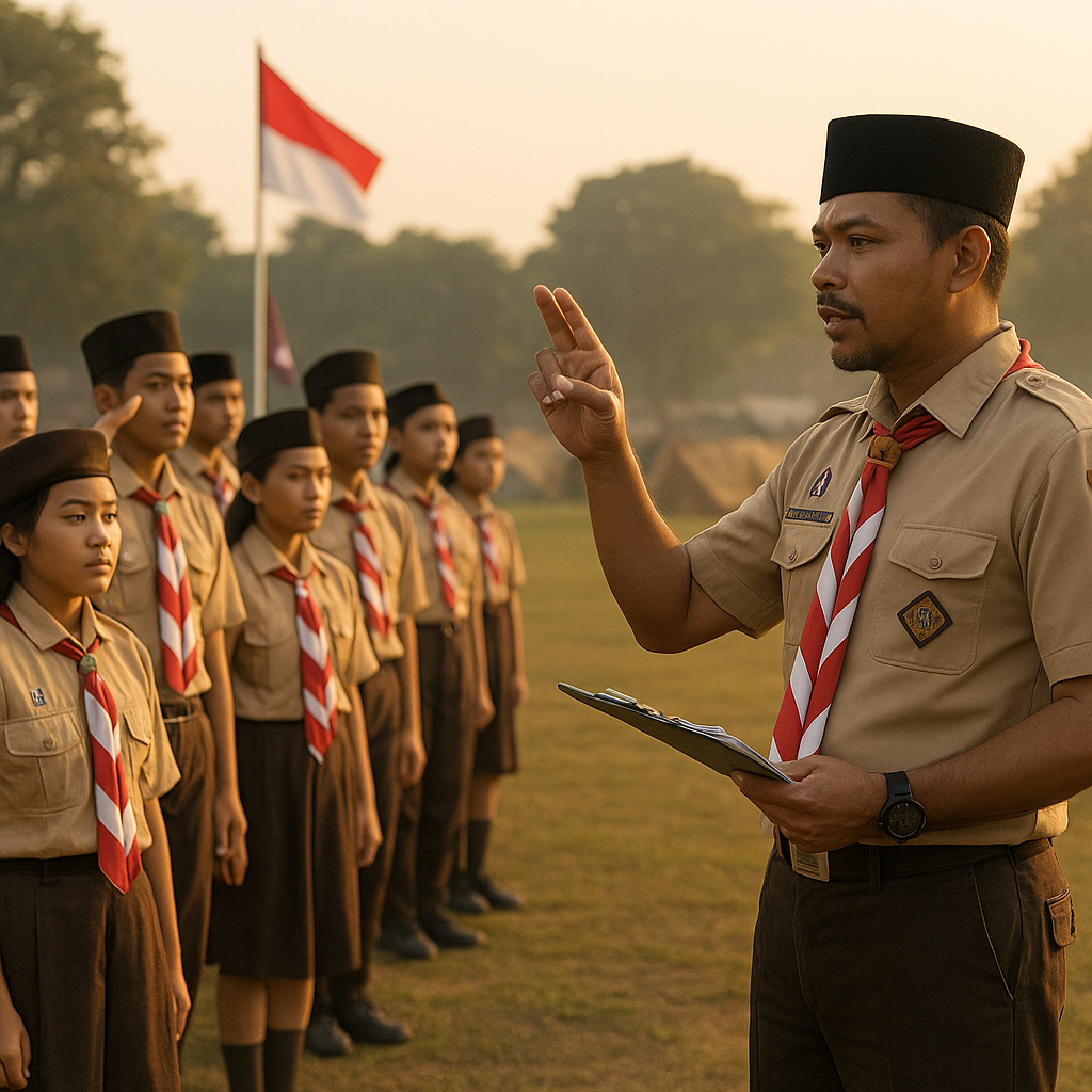 Pramuka Menanamkan Nilai Kedisiplinan dan Kepemimpinan dalam...