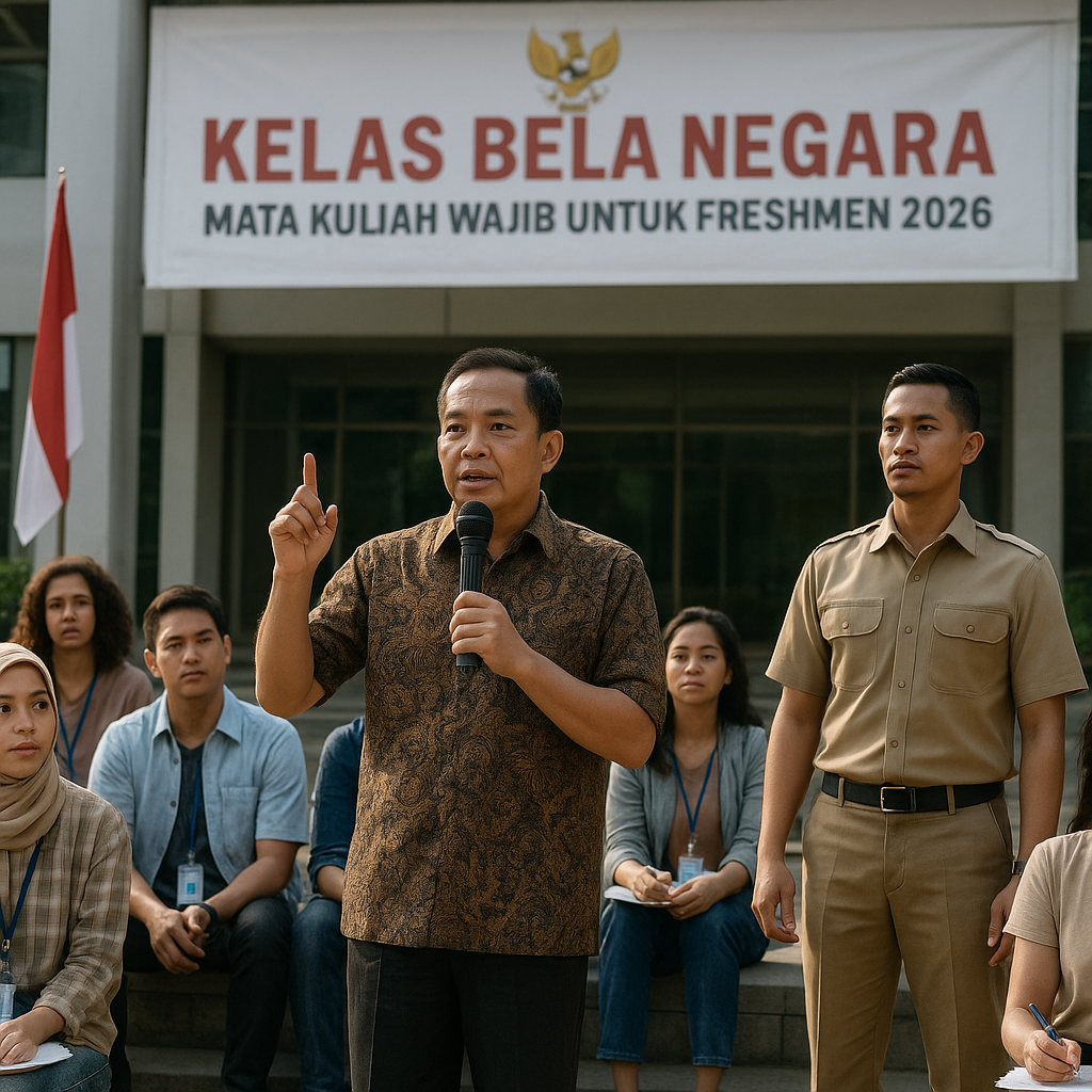 Universitas Negeri Gelar 'Kelas Bela Negara' sebagai Mata Ku...