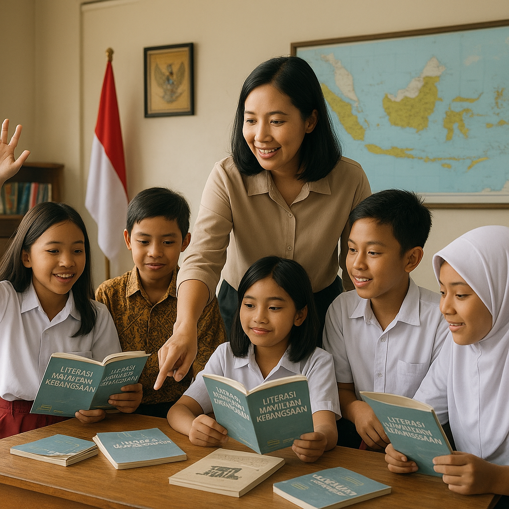 Literasi Wawasan Kebangsaan Masuk dalam Program Literasi Sek...