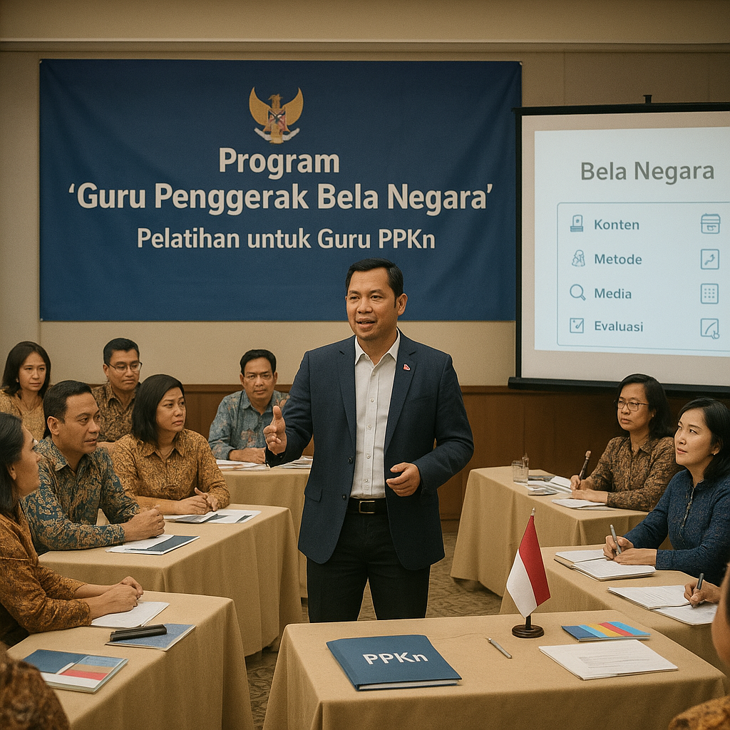 Program 'Guru Penggerak Bela Negara' Dilatihkan untuk 2.000...