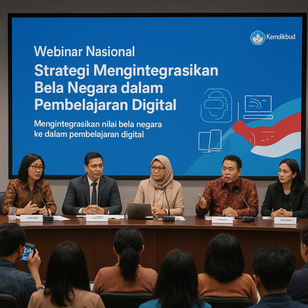 Webinar Nasional: Strategi Mengintegrasikan Bela Negara dala...