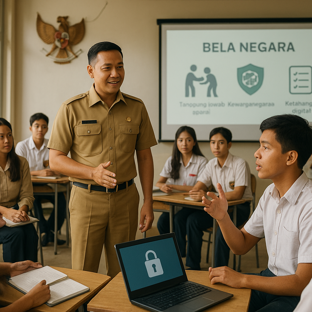 Penelitian Terbaru: Implementasi Bela Negara di Sekolah Ting...