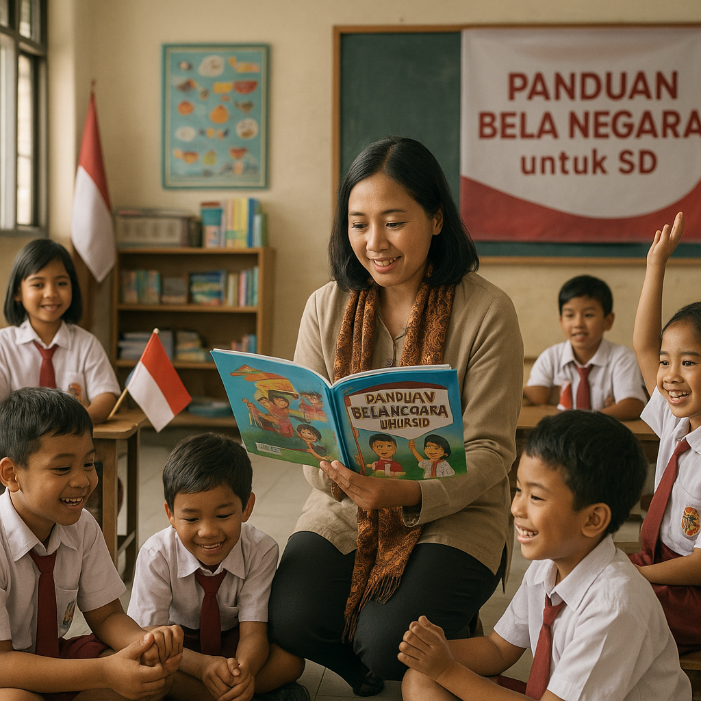 Kemendikbud Rilis Panduan Bela Negara untuk Sekolah Dasar
