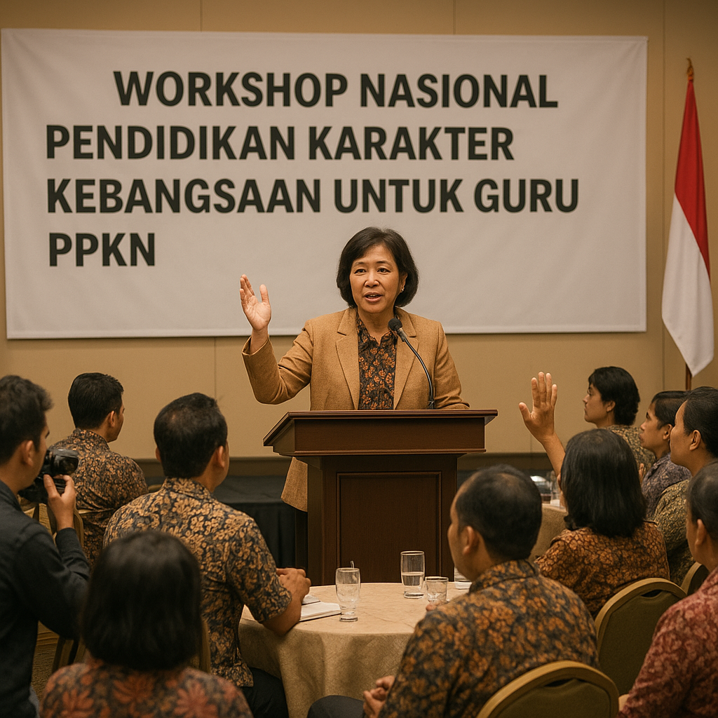 Workshop Nasional Pendidikan Karakter Kebangsaan untuk Guru...