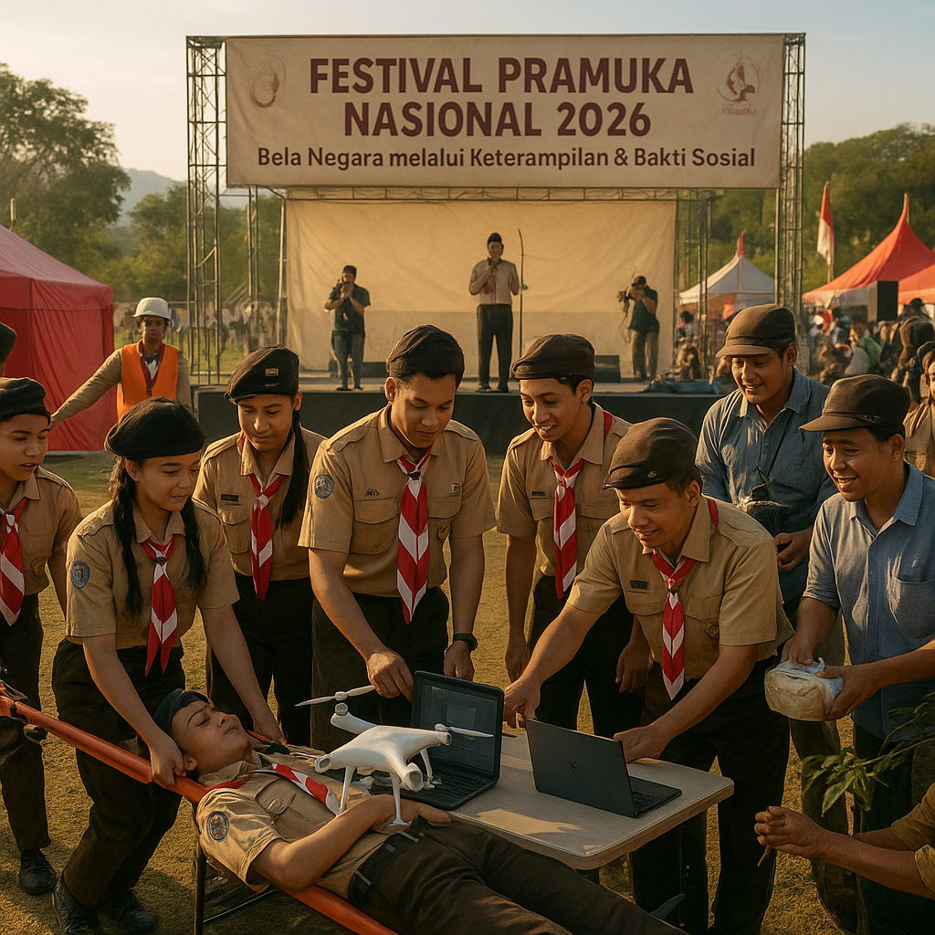 Festival Pramuka Nasional 2026: Ajak Generasi Muda Aktif dal...