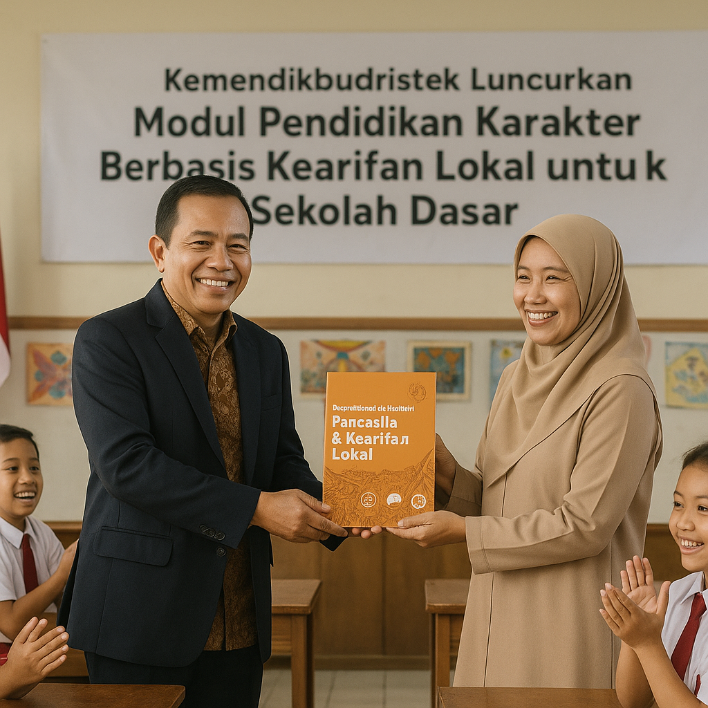 Kemendikbudristek Luncurkan Modul Pendidikan Karakter Berbas...