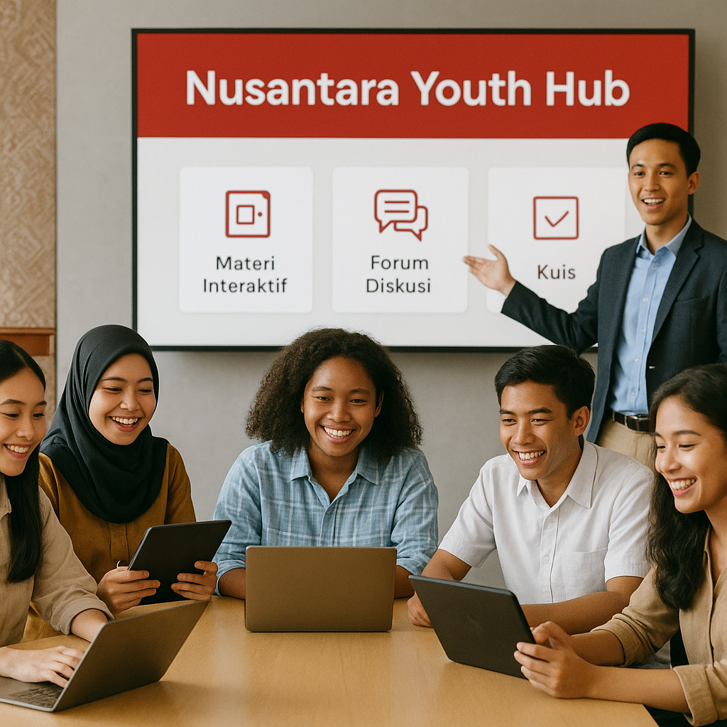 Platform Digital 'Nusantara Youth Hub' Dirilis, Pusat Belaja...