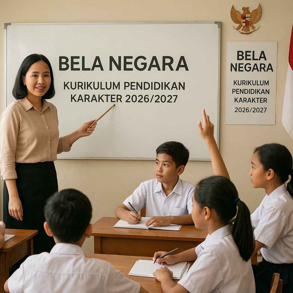 Kemendikbud Integrasikan Materi Bela Negara ke Dalam Kurikul...