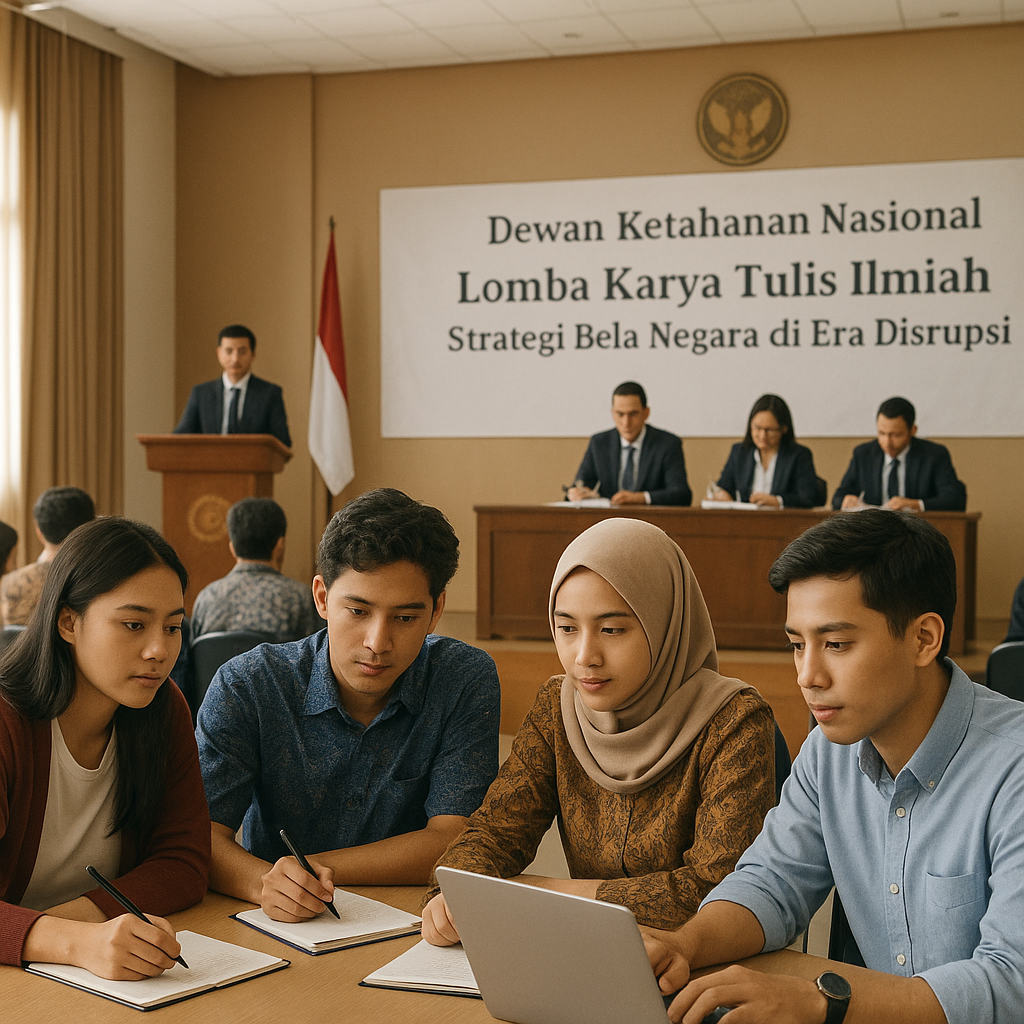 Dewan Ketahanan Nasional Gelar Lomba Karya Tulis Ilmiah Bert...