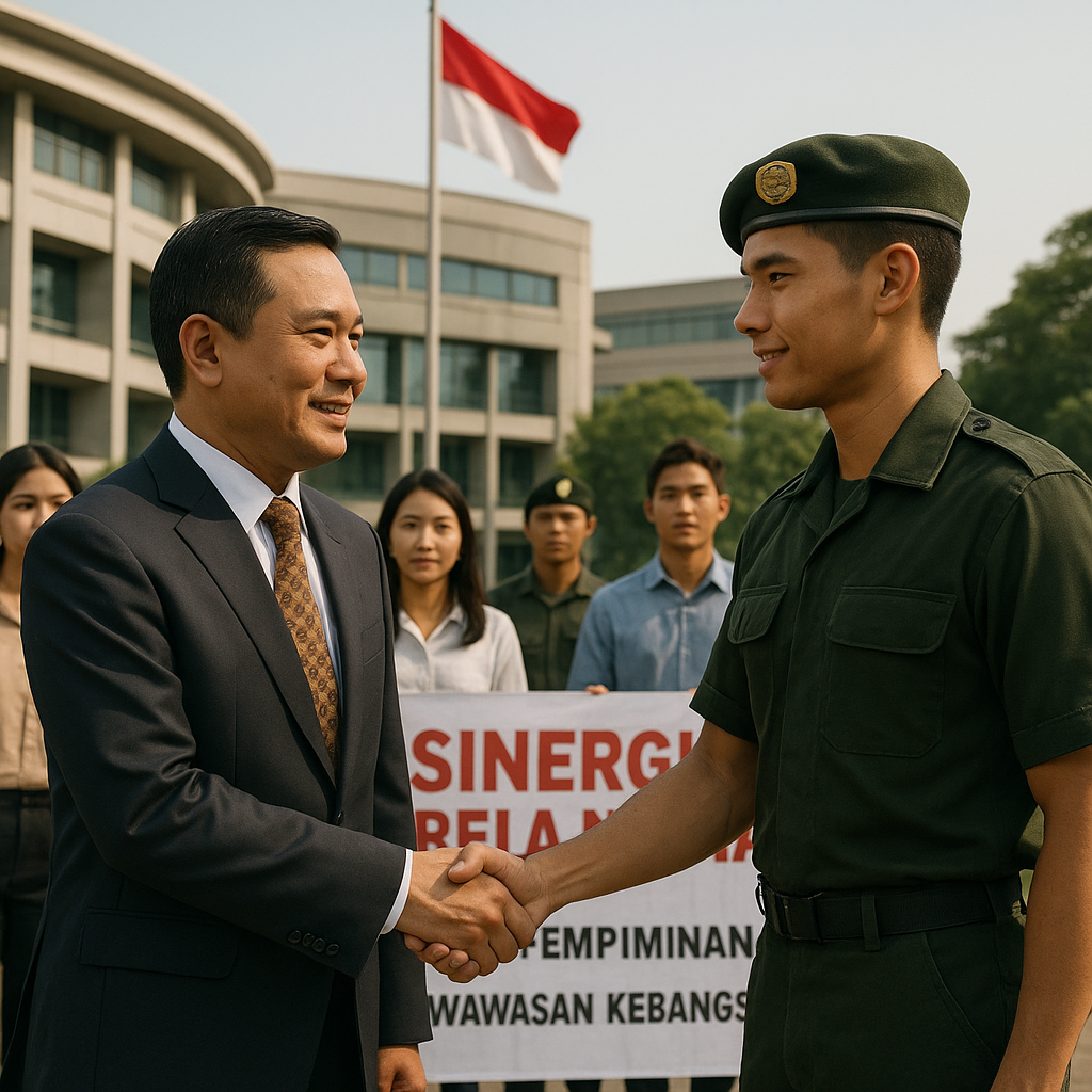 Pramono Perkuat Sinergi dengan Menwa Jayakarta, Dorong Progr...