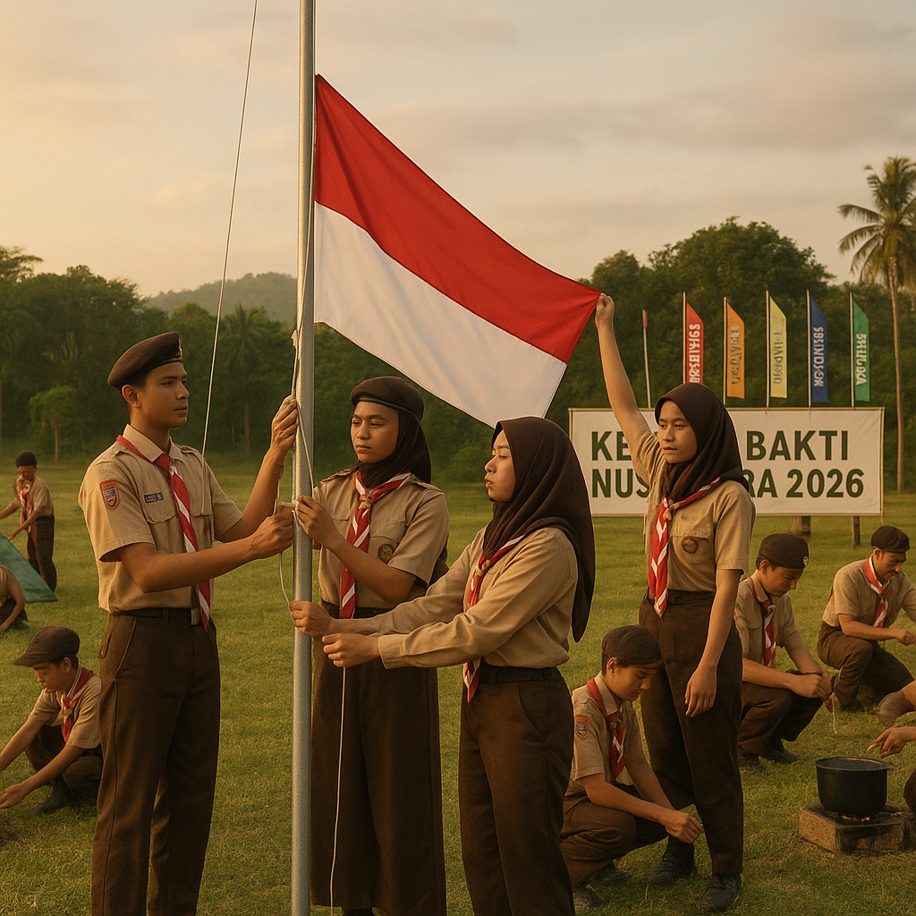 Pramuka Nasional Gelar Kemah Bakti Nusantara 2026 di 10 Prov...