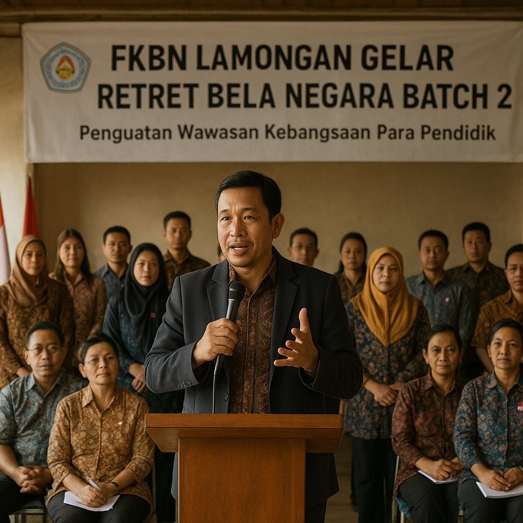 FKBN Lamongan Gelar Retret Bela Negara Batch 2 untuk Penguat...