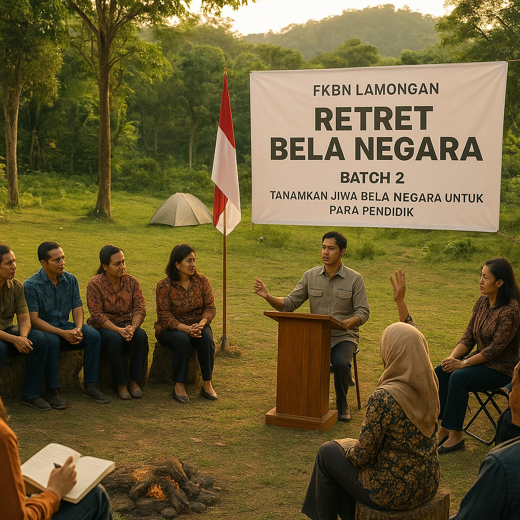 FKBN Lamongan Gelar Retret Bela Negara Batch 2, Tanamkan Jiw...