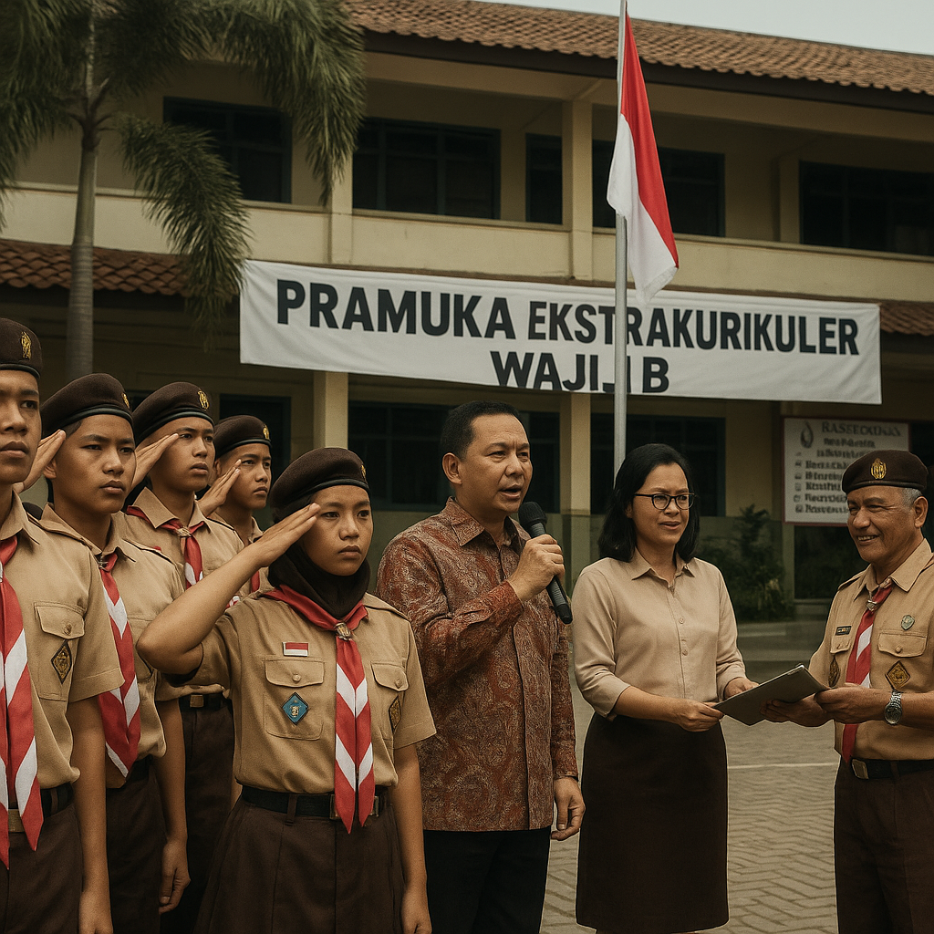 Pramuka Masuk Kurikulum Pendidikan, Kemendikbudristek: Untuk...