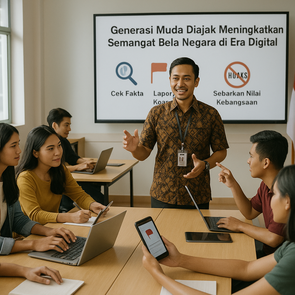 Generasi Muda Diajak Meningkatkan Semangat Bela Negara di Er...