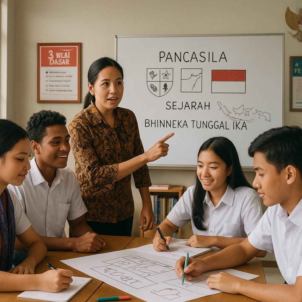 Kurikulum Pendidikan Karakter Kebangsaan Diintegrasikan dala...