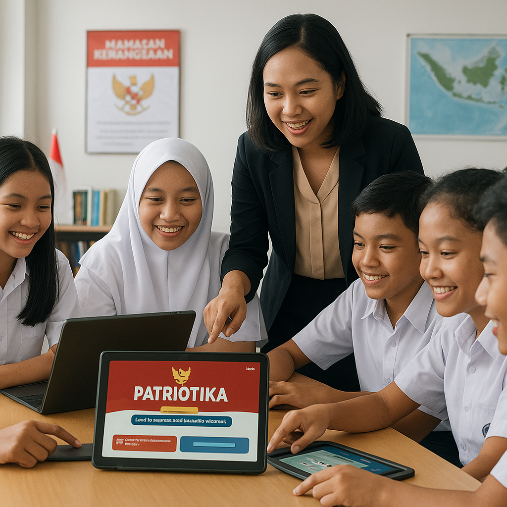 Inovasi Pembelajaran Bela Negara melalui Game Edukasi 'Patri...
