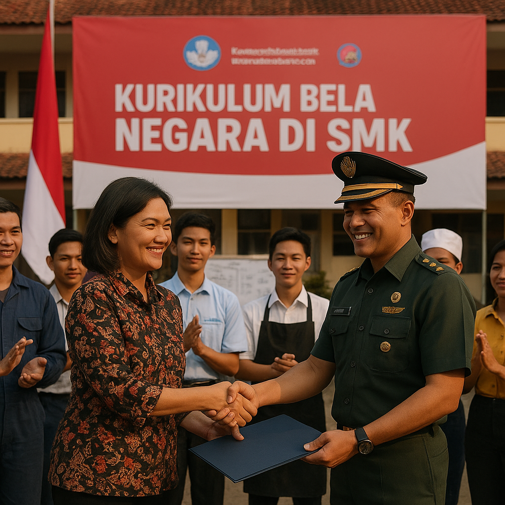 Kemendikbudristek dan Kemenhan Perkuat Kurikulum Bela Negara...