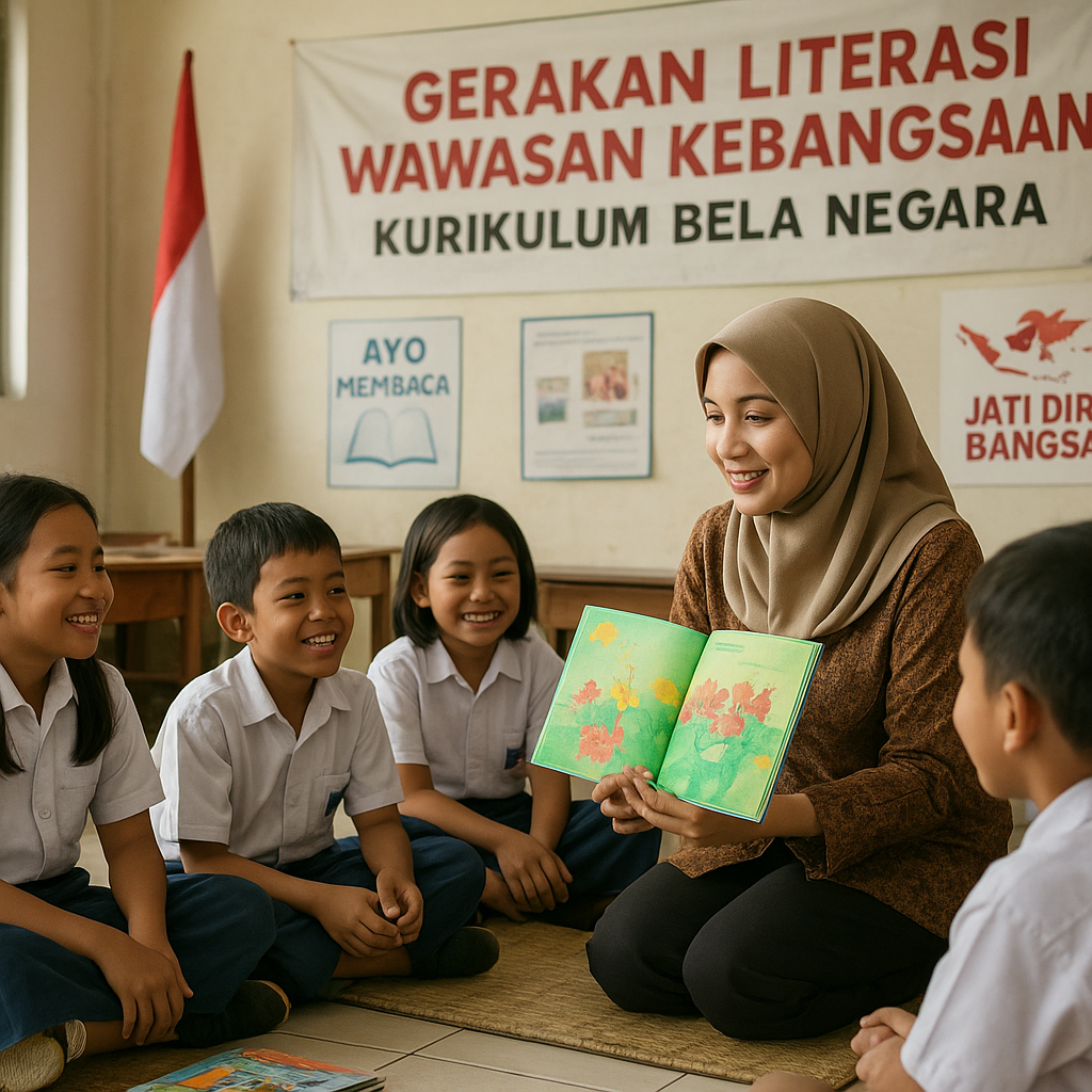 Gerakan Literasi Wawasan Kebangsaan Digalakkan di 10.000 Sek...