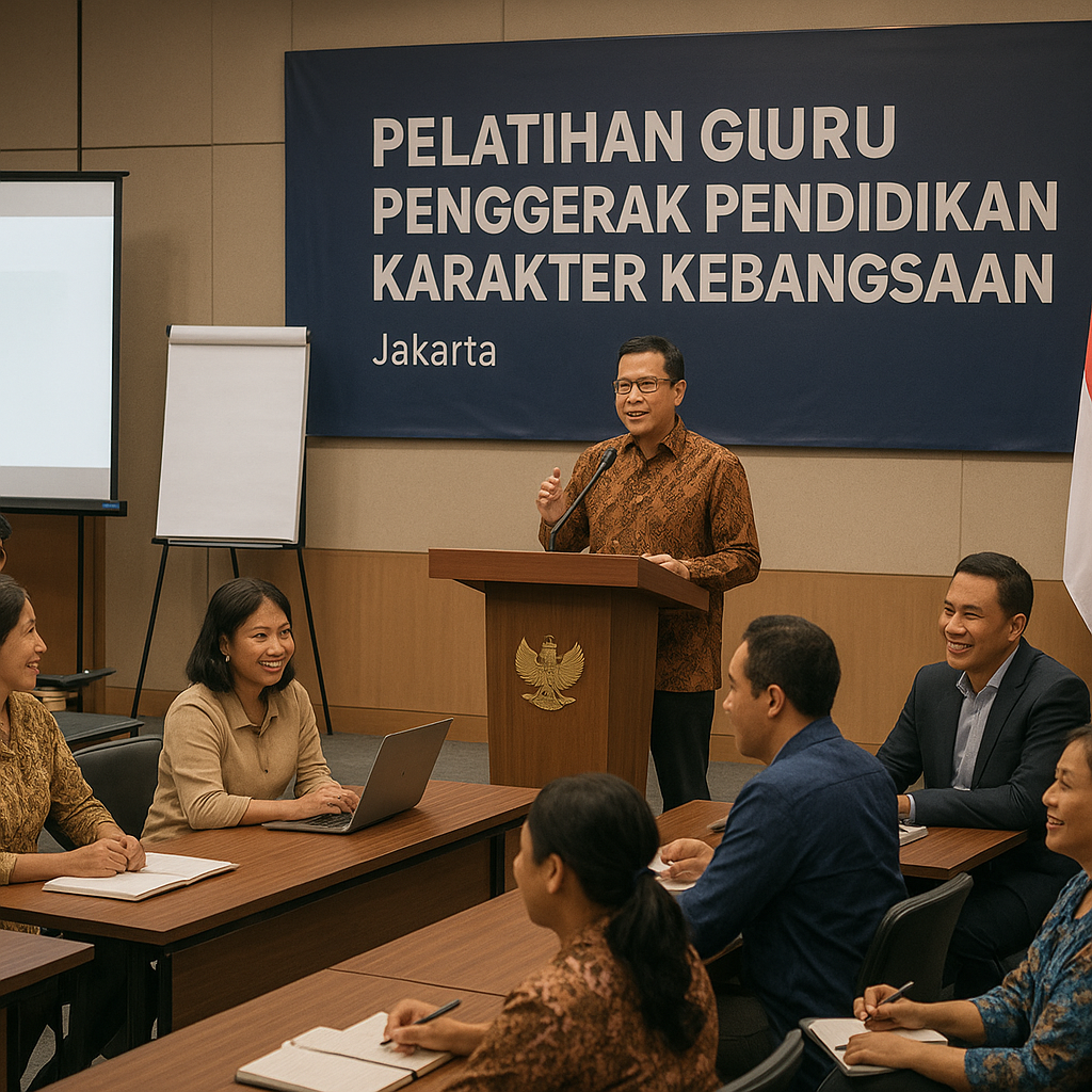 Pelatihan Guru Penggerak Pendidikan Karakter Kebangsaan Dimu...