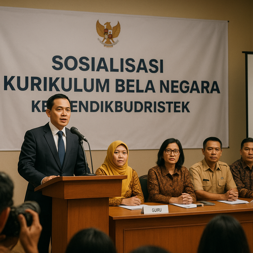 Kemendikbudristek Gelar Sosialisasi Kurikulum Bela Negara un...