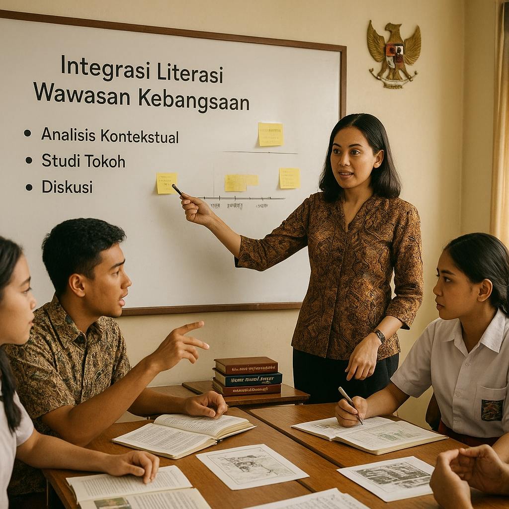 Literasi Wawasan Kebangsaan Diintegrasikan dalam Pelajaran S...