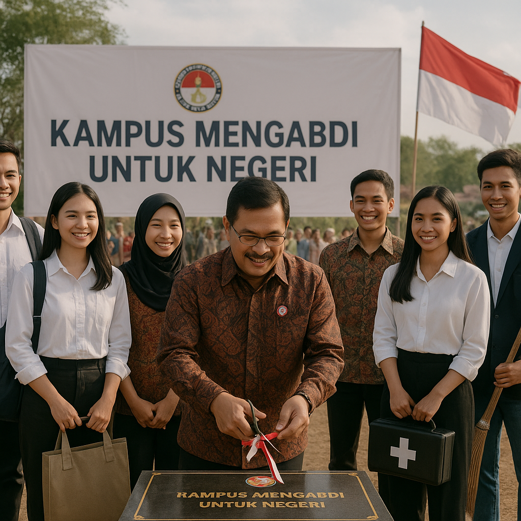 Kementerian Pertahanan Luncurkan Program "Kampus Mengabdi un...
