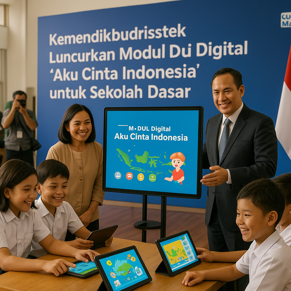 Kemendikbudristek Luncurkan Modul Digital 'Aku Cinta Indones...