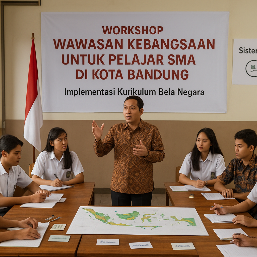 Workshop Wawasan Kebangsaan untuk Pelajar SMA di Kota Bandun...