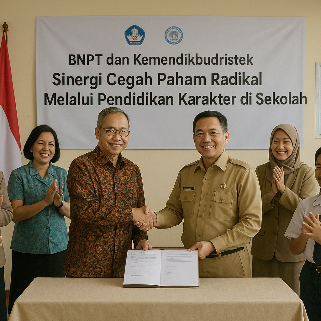 BNPT dan Kemendikbudristek Sinergi Cegah Paham Radikal Melal...