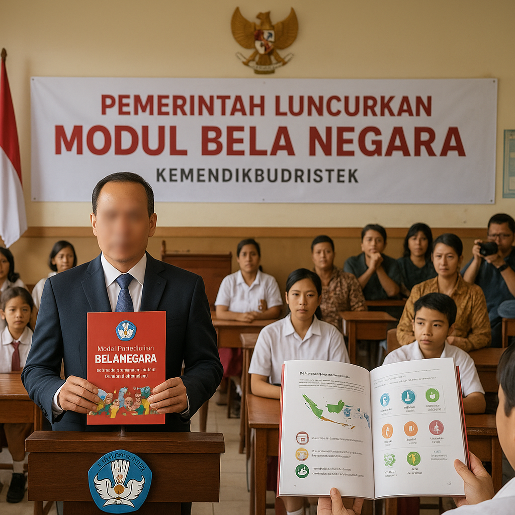 Pemerintah Luncurkan Modul Bela Negara untuk Integrasi di Se...