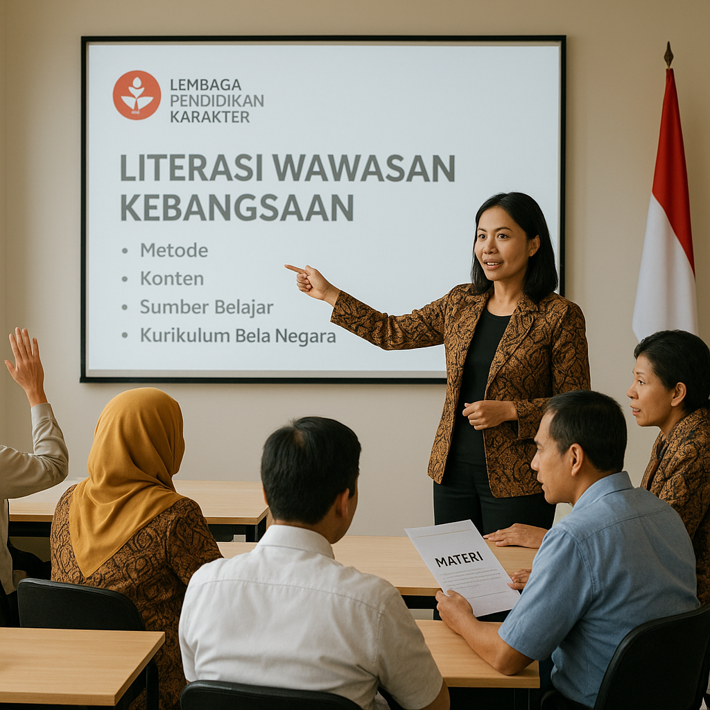 Kegiatan 'Literasi Wawasan Kebangsaan' untuk Guru Digelar ol...