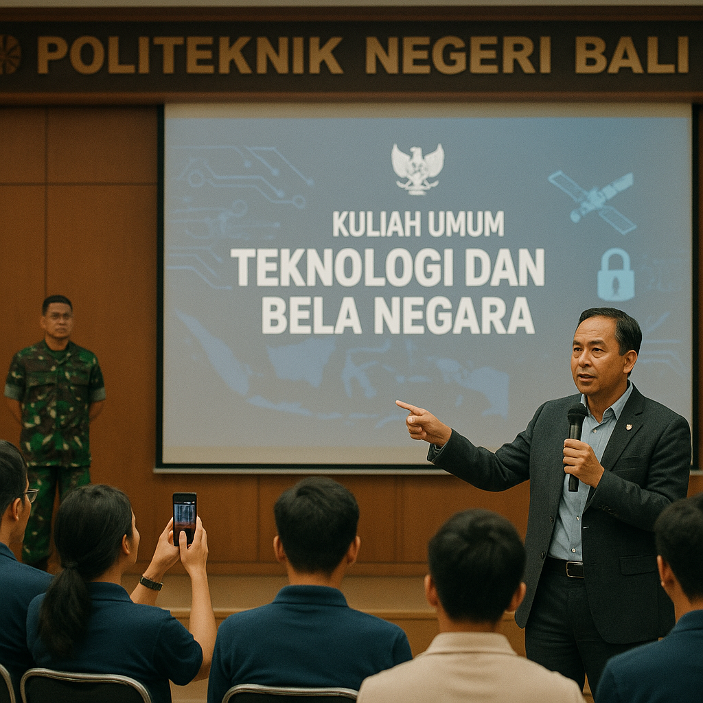 Politeknik Negeri Bali Menyelenggarakan Kuliah Umum 'Teknolo...