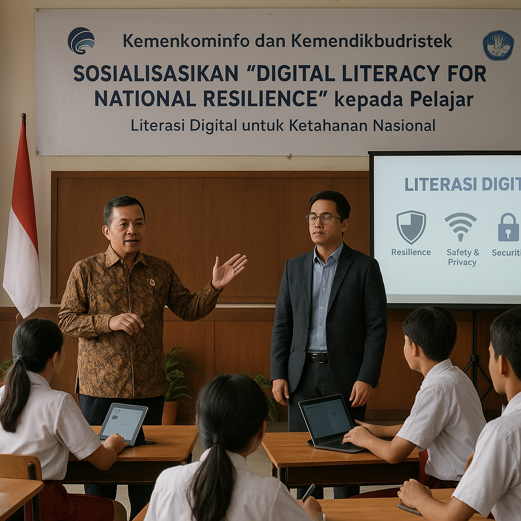 Kemenkominfo dan Kemendikbudristek Sosialisasikan 'Digital L...