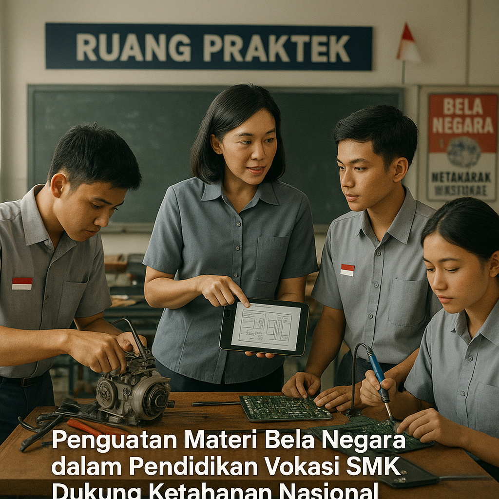 Penguatan Materi Bela Negara dalam Pendidikan Vokasi SMK Duk...