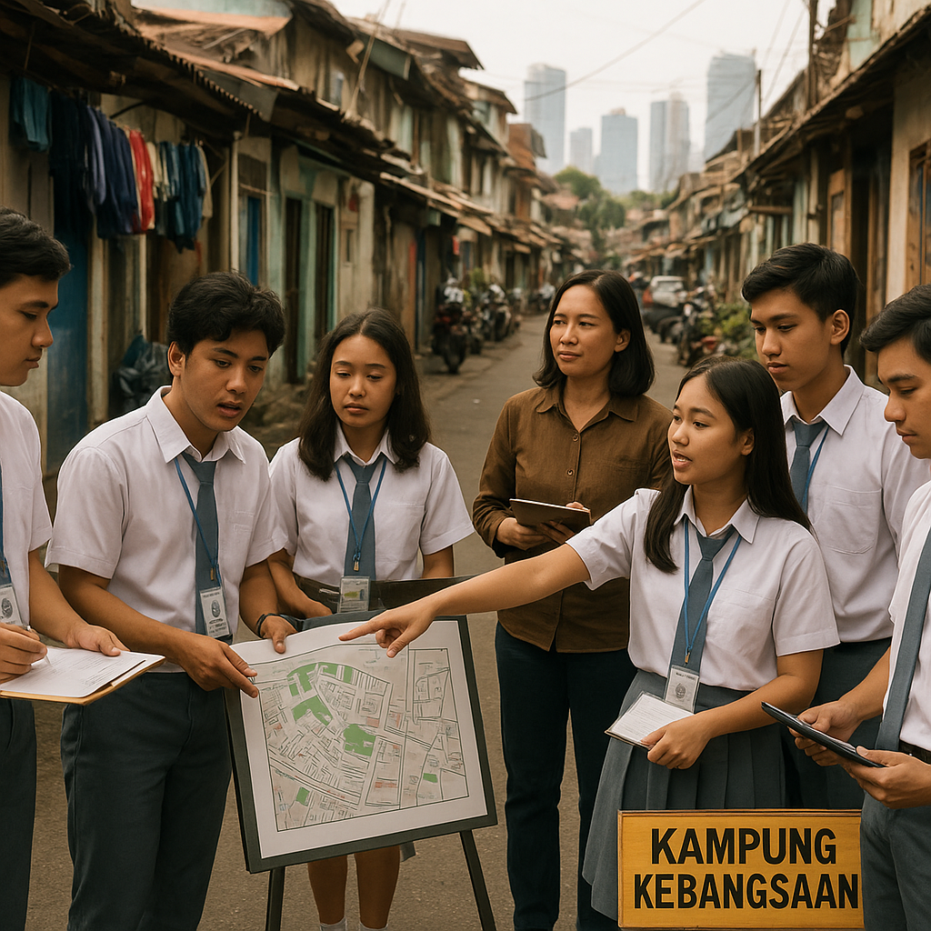 Siswa SMA di Jakarta Belajar Bela Negara melalui Projek 'Kam...