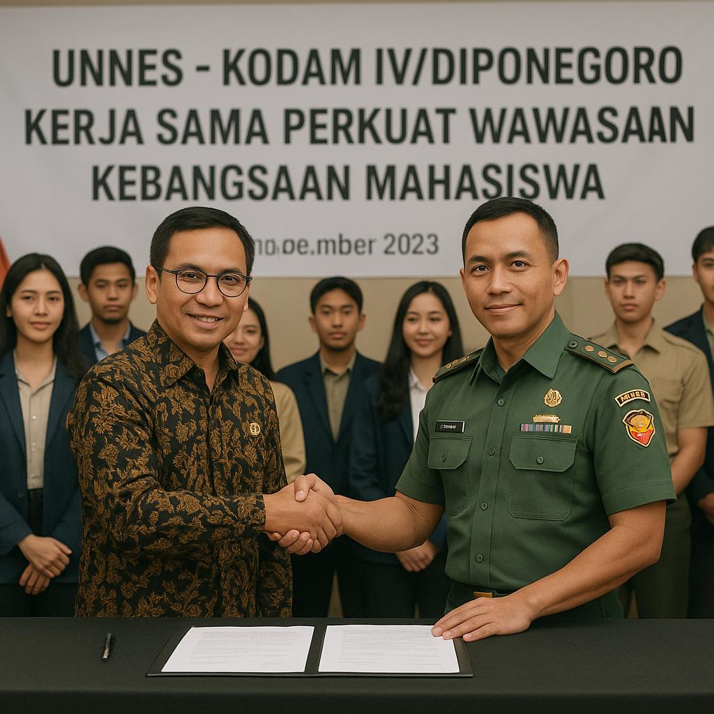 Unnes Jalin Kerja Sama dengan TNI AD Perkuat Program Wawasan...