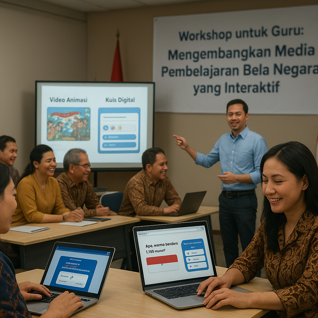 Workshop untuk Guru: Mengembangkan Media Pembelajaran Bela N...