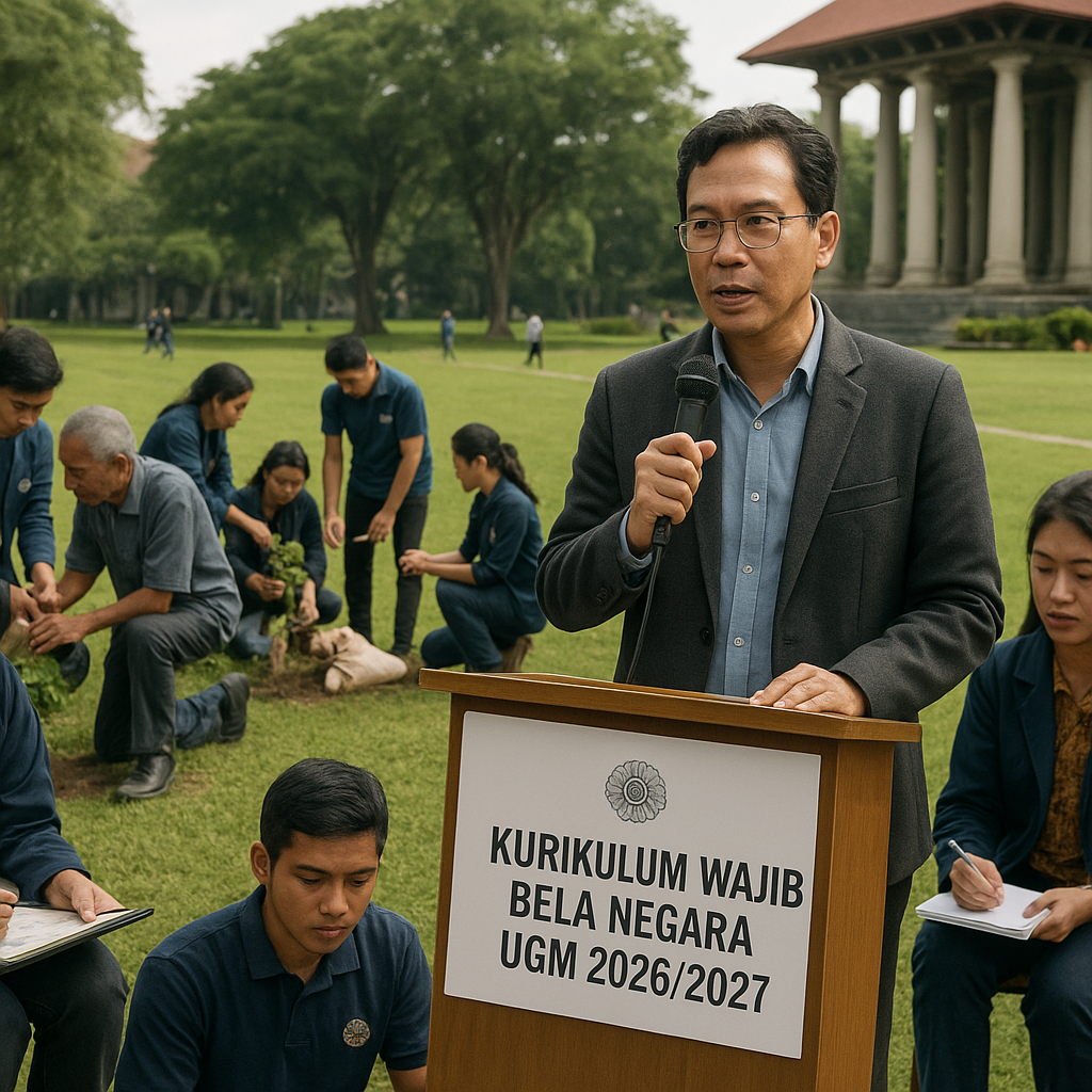 Universitas Gadjah Mada Perkuat Kurikulum Wajib 'Bela Negara...