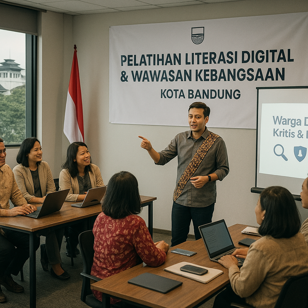 Pelatihan Literasi Digital dan Wawasan Kebangsaan bagi Guru...