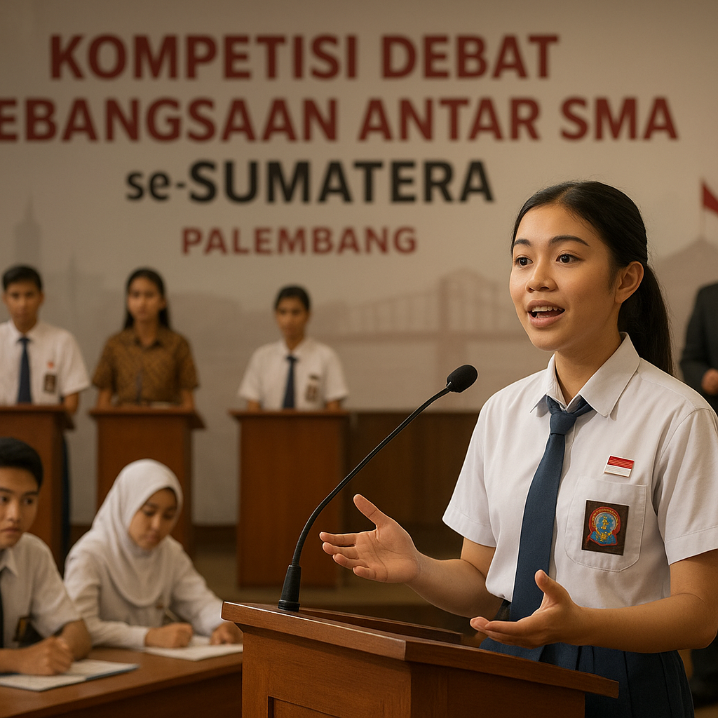 Kompetisi Debat Kebangsaan Antar SMA se-Sumatera Digelar di...