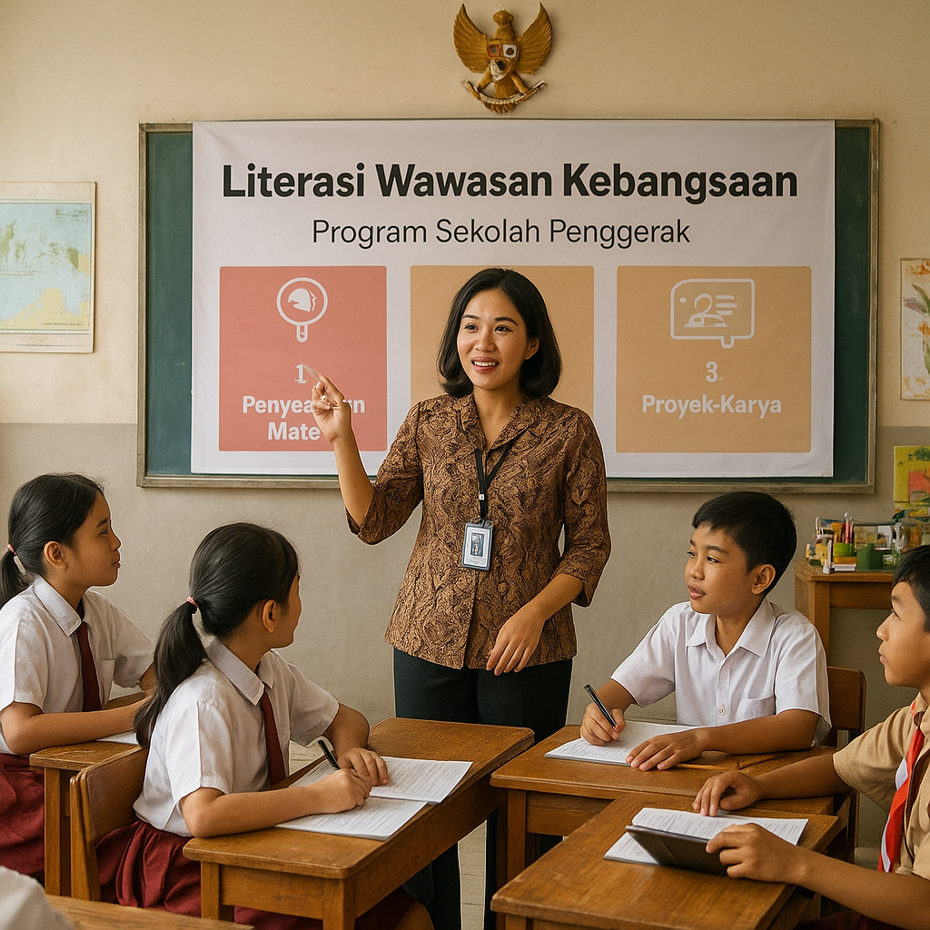 Literasi Wawasan Kebangsaan Masuk dalam Program Sekolah Peng...