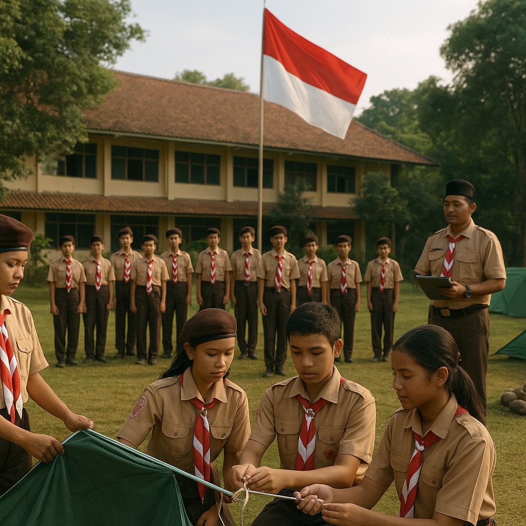 Kegiatan Pramuka Jadi Sarana Utama Pendidikan Karakter Keban...