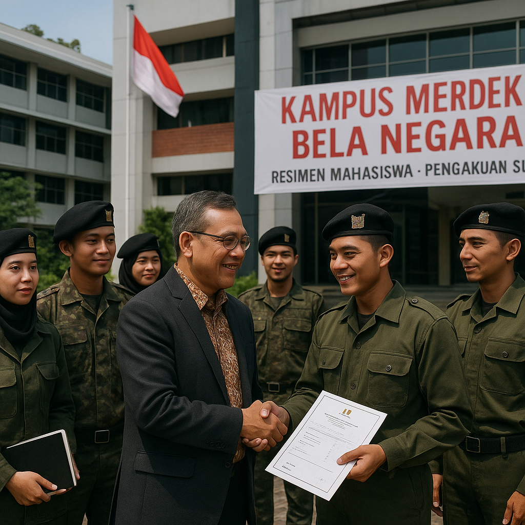 Kampus Merdeka Bela Negara: Mahasiswa Dapat SKS dengan Ikut...