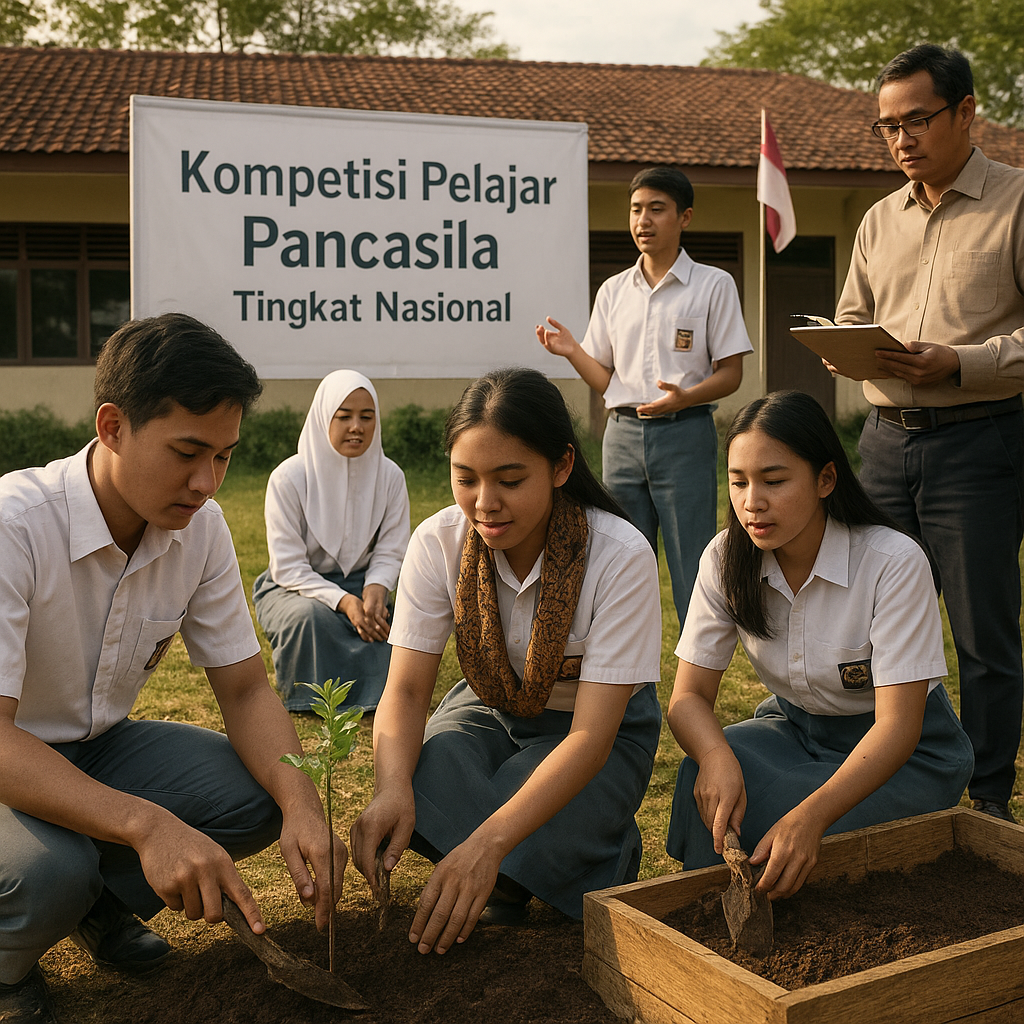 Kompetisi 'Pelajar Pancasila' Tingkat Nasional Kembali Digel...